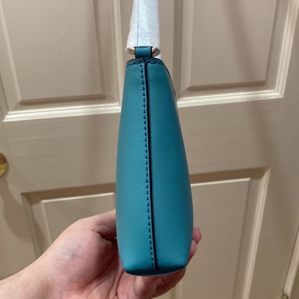 NWT Kate Spade Amy Ivy Street Tassel Stone Blue Crossbody Purse Bag - Picture 9 of 15